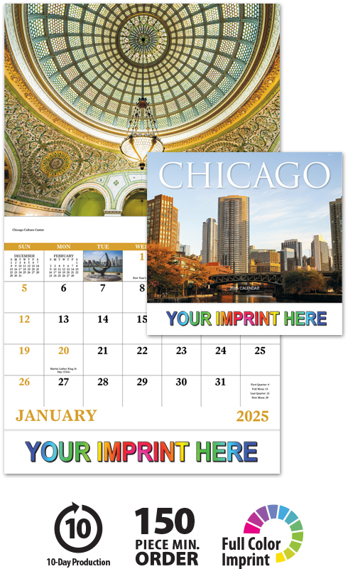 Chicago Wall Calendar ValueCalendars com Chicago Wall Calendar ValueCalendars com