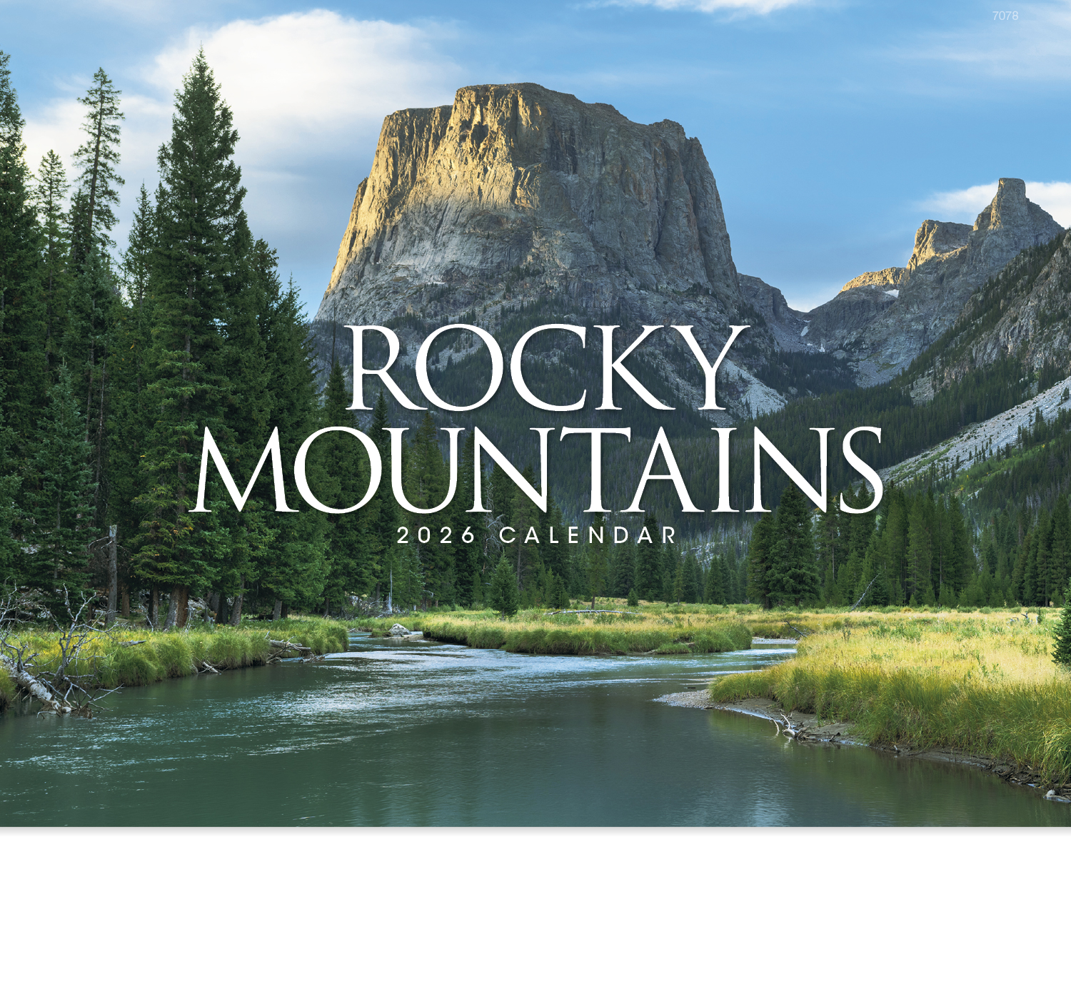 Rocky Mountains Wall Calendar