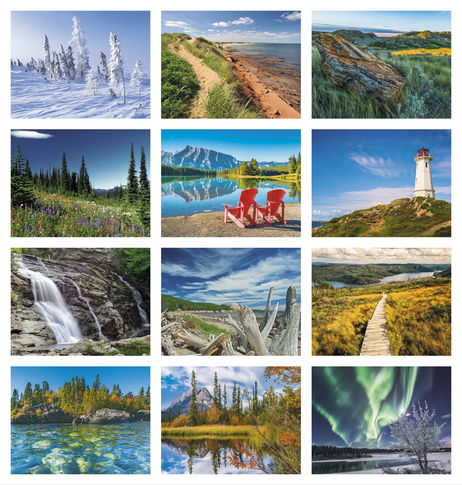 Canadian National Parks Calendar