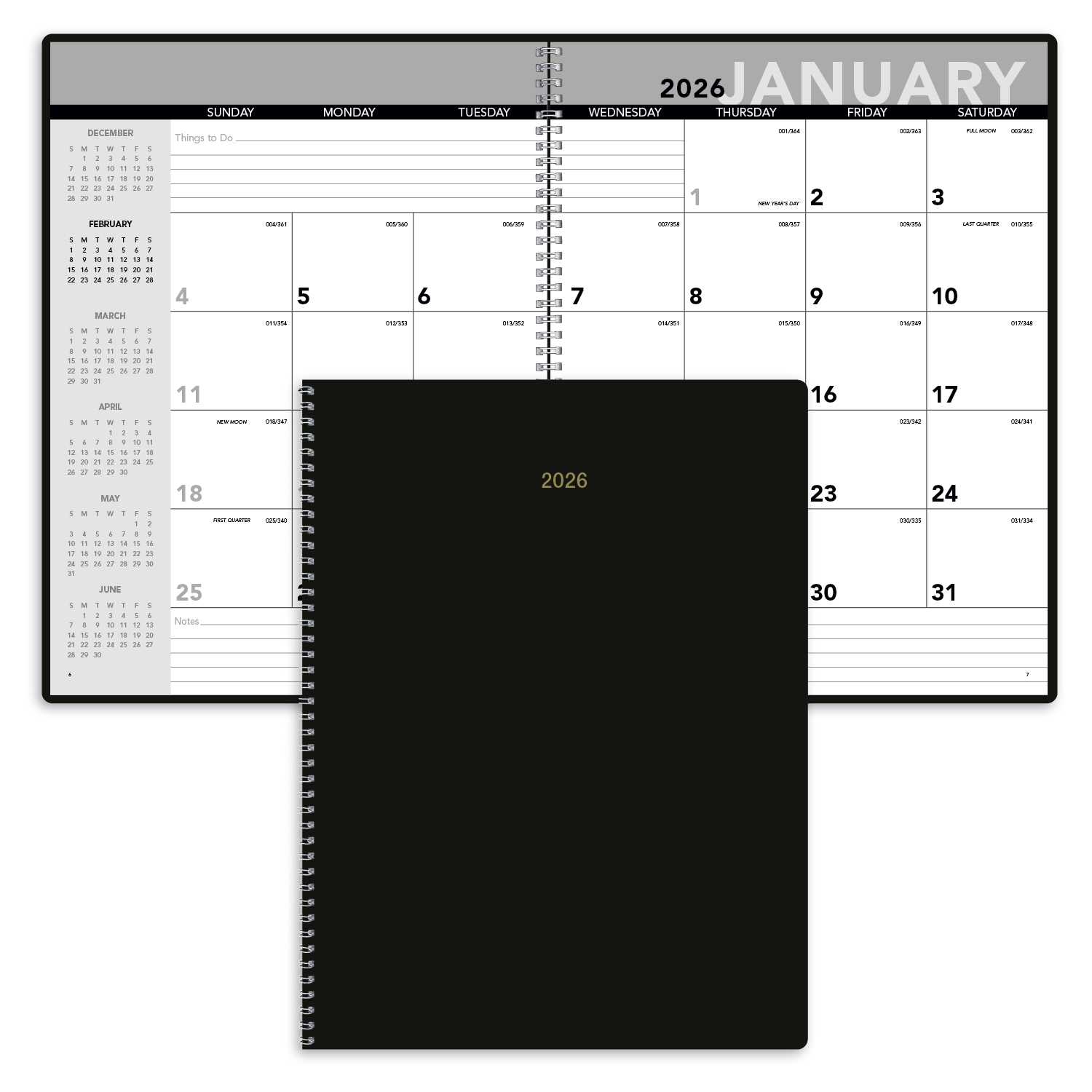 Monthly Desk Planner, Large