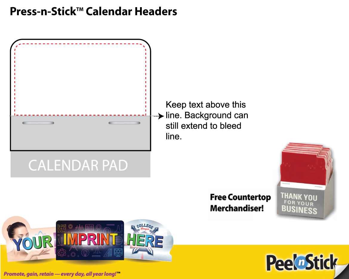 Vitronic Dream Girls Press n Stick™ Calendar Full Color