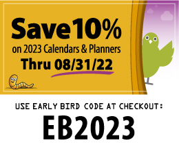 2023 ValueCalendars.com Early Bird Calendar Discount
