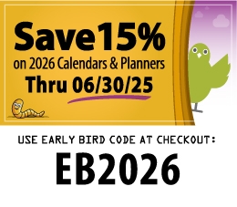 2026 ValueCalendars.com Early Bird Calendar Discount