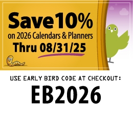 2026 ValueCalendars.com Early Bird Calendar Discount