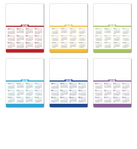 Spark Custom Calendar Magnet, 8.5 x 11 (Laminated)