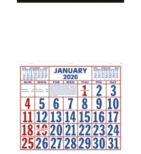 Apron Calendar, 19 x 27.5 (Billboard)