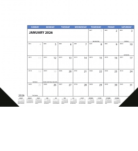 Flex Desk Pad Calendar, Side Ad (Accent)