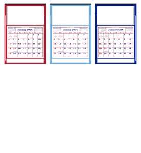 Apron Calendar, 14.75 x 22.25