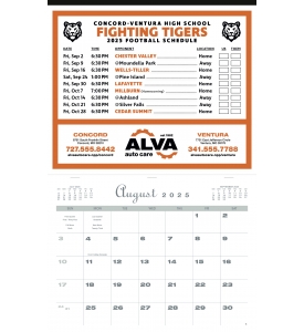 Sports Schedule Calendar, 14 x 22 (Academic Year)