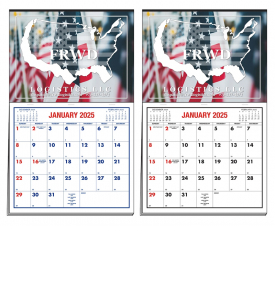 Half Apron Single Image Calendar, Administrator (13-1/2x22)