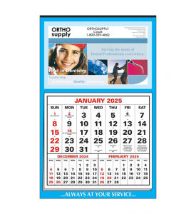 Full Apron Single Image Calendar, 3-Month View (14x22)
