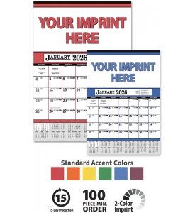 Contractor&#039;s Calendar, 19 x 27 (Billboard Accent)