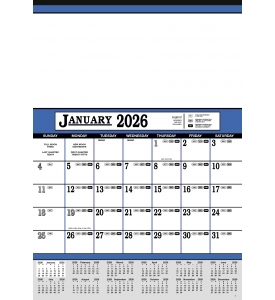 Contractor&#039;s Calendar, 19 x 27 (Billboard Accent)