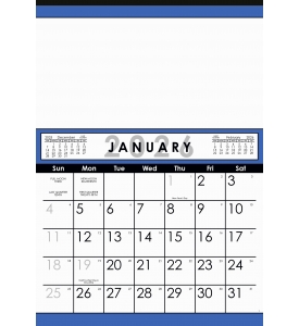 12-Sheet Commercial Calendar, 19 x 27 (Accent)