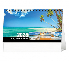 Sun, Sand &amp; Surf Desk Calendar