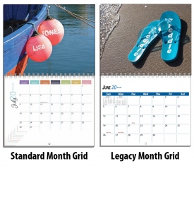 • Image Personalized Individual Name Wall Calendar