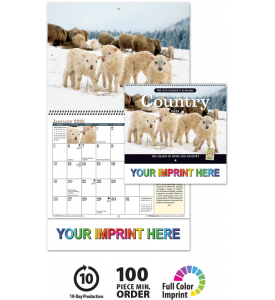The Old Farmer&#039;s Almanac - Country Spiral Calendar