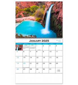 American Scenic Spiral Calendar