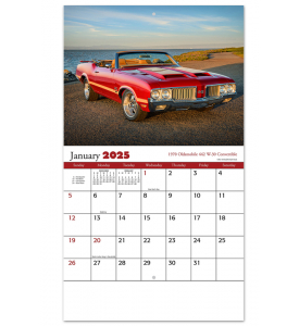 Muscle Car Calendar