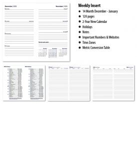 Bryne Weekly Pocket Planner