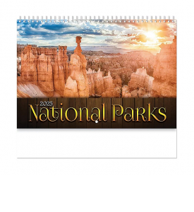 National Parks Spiral Wall Calendar