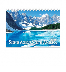 Scenes Across America Spiral Wall Calendar