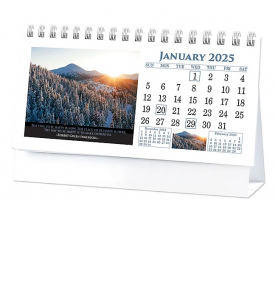 Inspirations 6-Sheet Desk Calendar