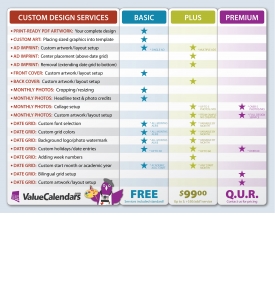 • Custom Twin-Loop Wall Calendar (11x17, 12-Month)