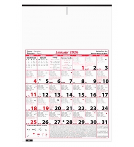 6-Sheet Almanac Calendars