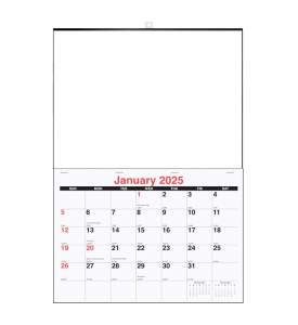 Single Image Full Color Apron Wall Calendar (12 x 17-3/8)