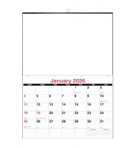 Single Image Full Color Apron Wall Calendar (17 x 24)