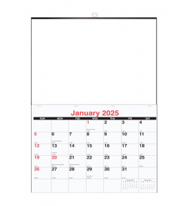 Single Image Full Color Apron Wall Calendar (17 x 24)