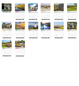 Scenes of Atlantic Canada Calendar