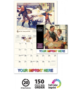 Norman Rockwell Memorable Images Calendar