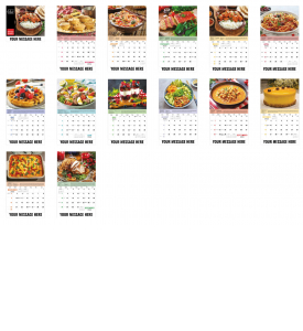 Recipes Calendar