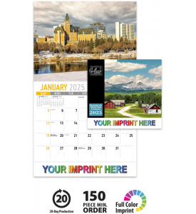 Scenes of Western Canada Calendar