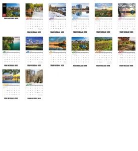 Scenes of America Calendar