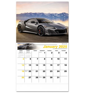 Exotic Cars Calendar II