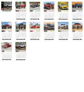 Pumped Up Pickup&#039;s Calendar