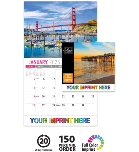 Scenes of California State Calendar