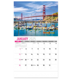 Scenes of California State Calendar