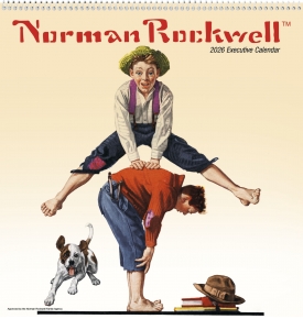 Rockwell Executive Executive Spiral Calendar