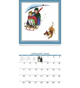 Rockwell Executive Executive Spiral Calendar
