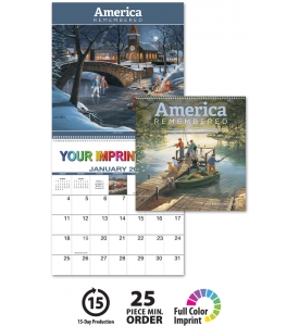 America Remembered Executive Spiral Calendar