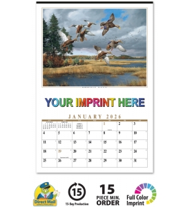 Maass Wildfowl® 12-Sheet Executive Calendar