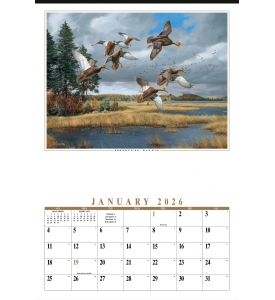Maass Wildfowl® 12-Sheet Executive Calendar