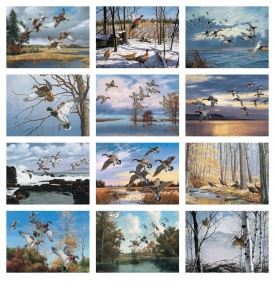 Maass Wildfowl® 12-Sheet Executive Calendar
