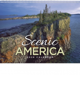 Scenic America Spiral Calendar