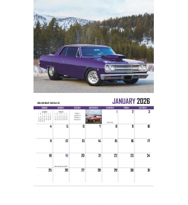 Street Thunder Calendar