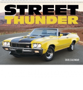 Street Thunder Spiral Calendar